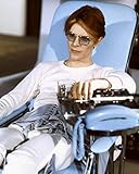 David Bowie in The Man Who Fell to Earth Cool in Sunglasses in Chair 24x30 Poster