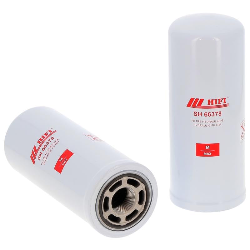 Filtro hidráulico SH 66378 compatible con JCB 581/18020, CLAAS 5127431 – Sustituye a Donaldson P164378, Filtrec A413G15 – Filtro HIFI – para tractores, excavadoras, máquinas (5)