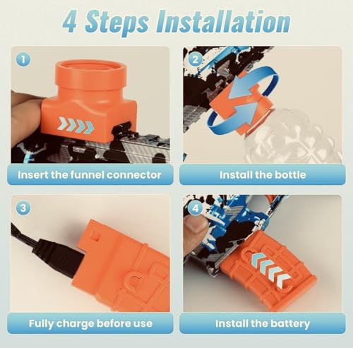 BuYou Gel Blaster Soft Bullet M416 Electric with 31,000 Ammo for Teenagers and Adults Red Camo (Red Camouflage) 14+ - Image 2