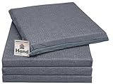 Fodere Sfoderabili con Zip Nascosta – Facili da rimuovere e lavare. La zip è invisibile per un design pulito e minimal, perfetto anche per sedie moderne.