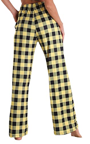 Image of X-Image Women Comfy Casual Pajama Pants with Pockets & Drawstring