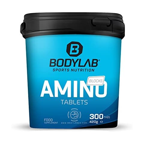 Bodylab24 Amino Tabs 300 Tabletten/Essentielle Aminosäuren hochdosiert/inkl. aller BCAA Cover