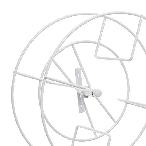 Suporte De Mangueira Giratorio Metaltru Branco