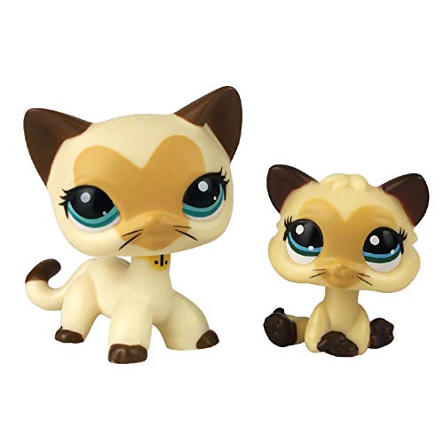 Lps Cat Pet Shop Jouets Pour Bebe Chat A Poils Courts Debout Jaune Cœur Circulaire En Ligne