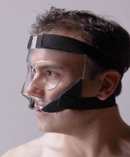 Knight - Nose Guard/Face Shield with Removable Extra Grip Padding