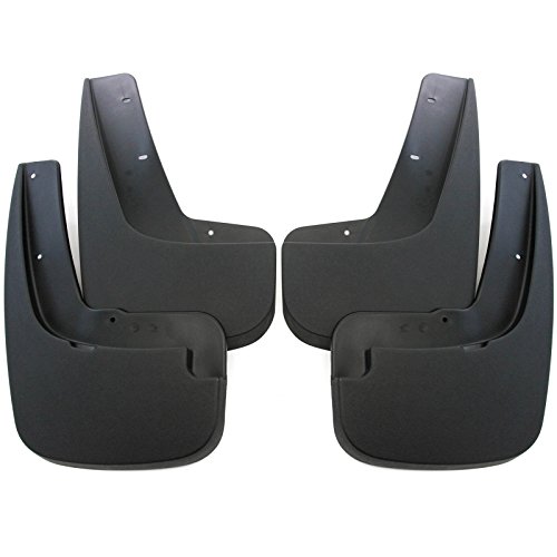 Red Hound Auto Mud Flaps Compatible with Toyota 4Runner Limited 2010-2021 & 10-13 SR5 Splash Guards Front & Rear 4pc Set - See Fitment Notes in bulletpoints