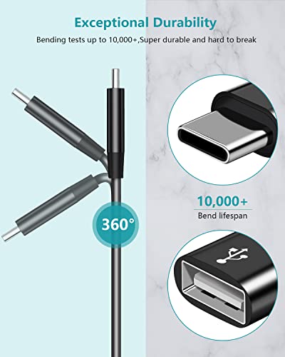 Cable divisor 2 en 1 tipo C 3.0 OTG compatible con Note 20 y Google Pixel con carga PD 6