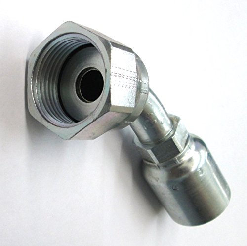 HF 1J743-20-16 - Parker 1J743-20-16 Fitting 1'' Hose X 1-1/4'' Female Seal-Lok - Swivel - 45° Elbow (Forseal/O-Ring Face)