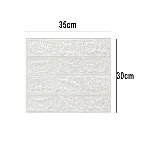 ARMYJY 20 pannelli da parete 3D 35 x 30 cm mattoni...