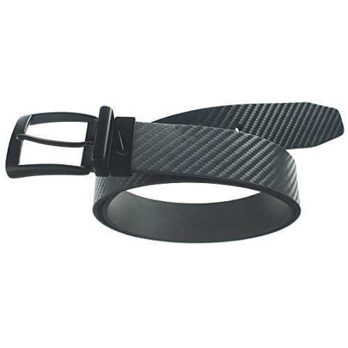Nike Men's Carbon Fiber-Texture Reversible Belt3