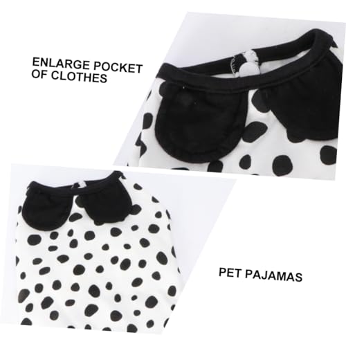 Pijama para perro pequeño KESYOO talla S miniatura 7
