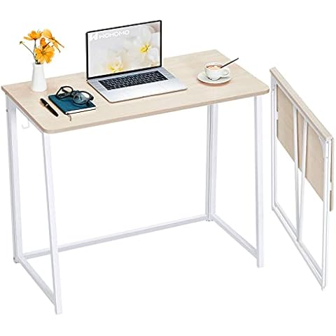 WOHOMO Folding Desk for Small Spaces Cover