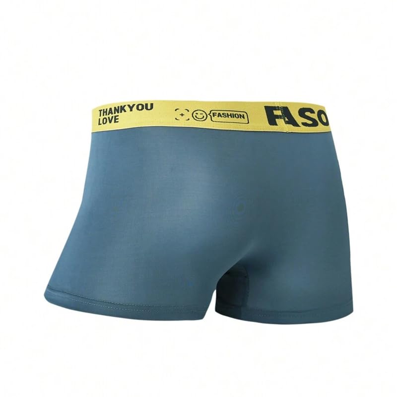 4Pcs Men's Underwear, Comfortable Breathable, Suitable for Long Term Wear,2