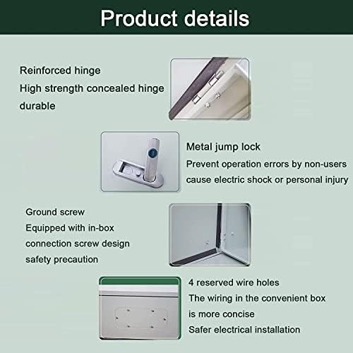 Boîte de jonction électrique pour résoudre les pannes d'humidité IP67