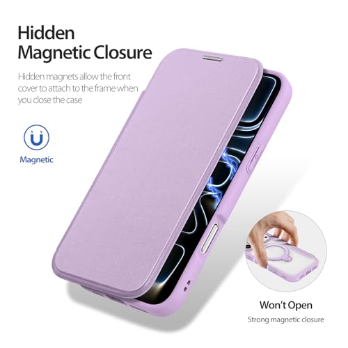 Folio Case iPhone 17 Pro Max en mat&eacute;riau premium avec rabat de s&eacute;curit&eacute; - 5