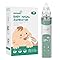 Mouche bébé électrique, Nasensekretsauger Aspirateur nasal Aspiration puissante,3 niveaux d'aspiration,Lumières apaisantes,Musique apaisante,Facile à nettoyer,Portabilité Green