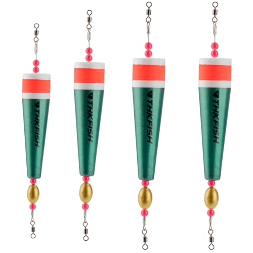 THKFISH Galleggianti da Pesca Mare 4 Pezzi