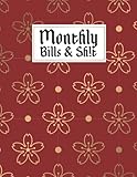 Monthly Bill Payment Organizer: Bill Planner And Organizer 2022 Monthly Budget And Bill Planner Organizer With Income And Expense Log Book | Monthly Bill Payment Tracker