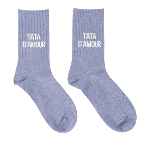 Felizz, Chaussettes paillettes - Tata d'Amour, Violet, 36-42 – vue 2