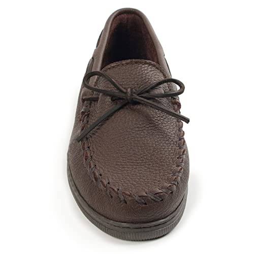 Minnetonka Men's Moosehide Leather Moccasins2