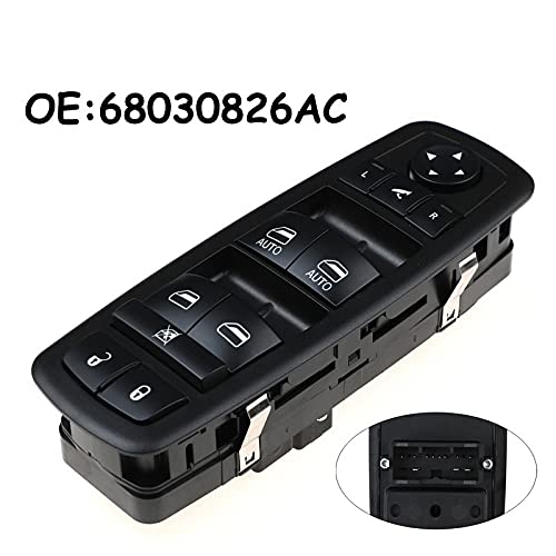 Interrupteur de vitre premium commande de remplacement Jeep Grand Cherokee finition origine robuste - 2