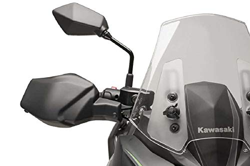 Protège-mains moto Puig 8951J noir mat en ABS résistant pour une protection efficace