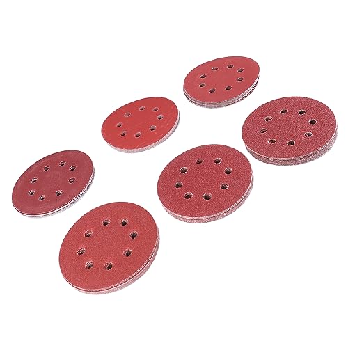 Zerodis 5in 8�� 6��ނ̃T���h�f�B�X�N �t�b�N&���[�v�t�@�X�i�[ �T���h�y�[�p�[ �����p �f���炵�����\ �y�� �����O�ŗ��p�\ �A���~�j�E���I�L�T�C�h�ގ� �؍� ���� �΍� 60�Z�b�g