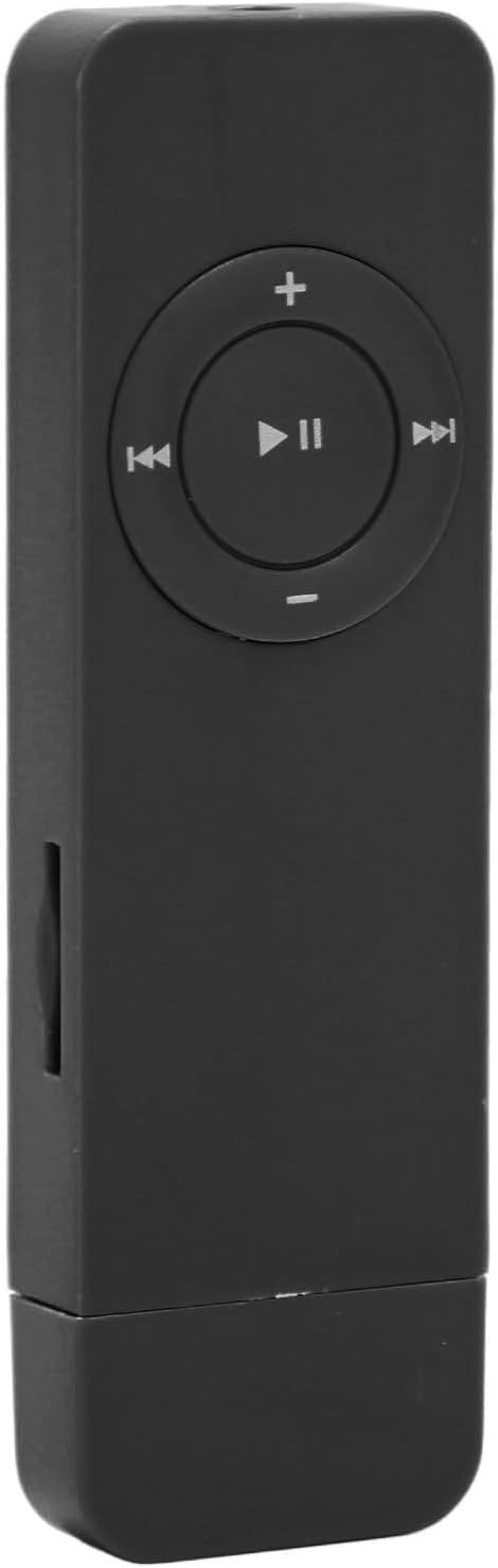 Mini MP3 Player Lossless Sound Up to 64GB, Compact and Portable Music Player for Students Running Travel with Long Battery Life (Black) - Image 4