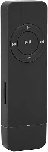 Miniatura 5 de Reproductor de MP3, batería de larga duración compatible con hasta 64 GB de reproductor de música para trotar y viajar (negro)