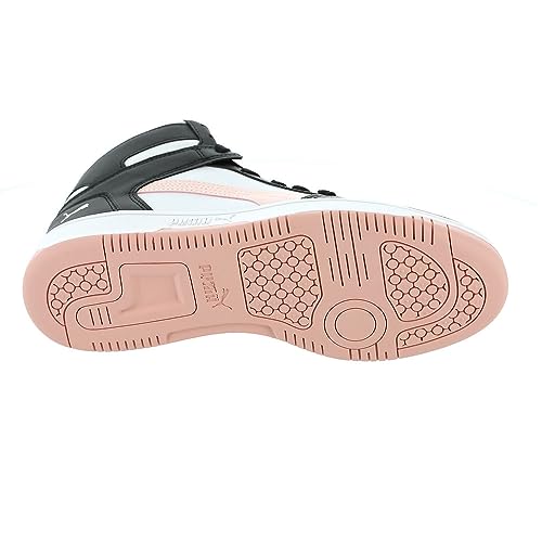 Image of PUMA Rebound Layup Synthetic Leather Puma Black /Rose Dust /Puma White 10 B (M)