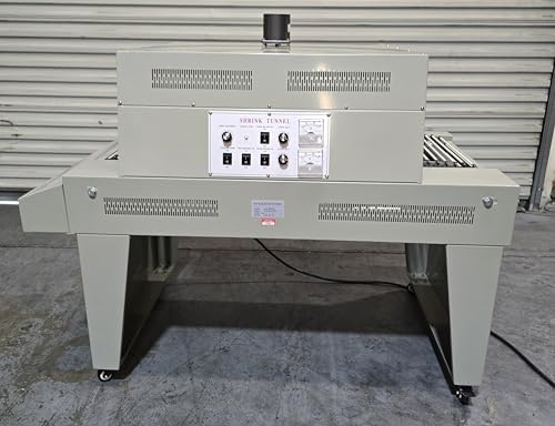 Pro-Fill Inc Heat Shrink Tunnel, an Industrial Unit Designed for Continuous Shrinking of PVC, POF, and PP Films/Shrink Sleeve Labeling Machine