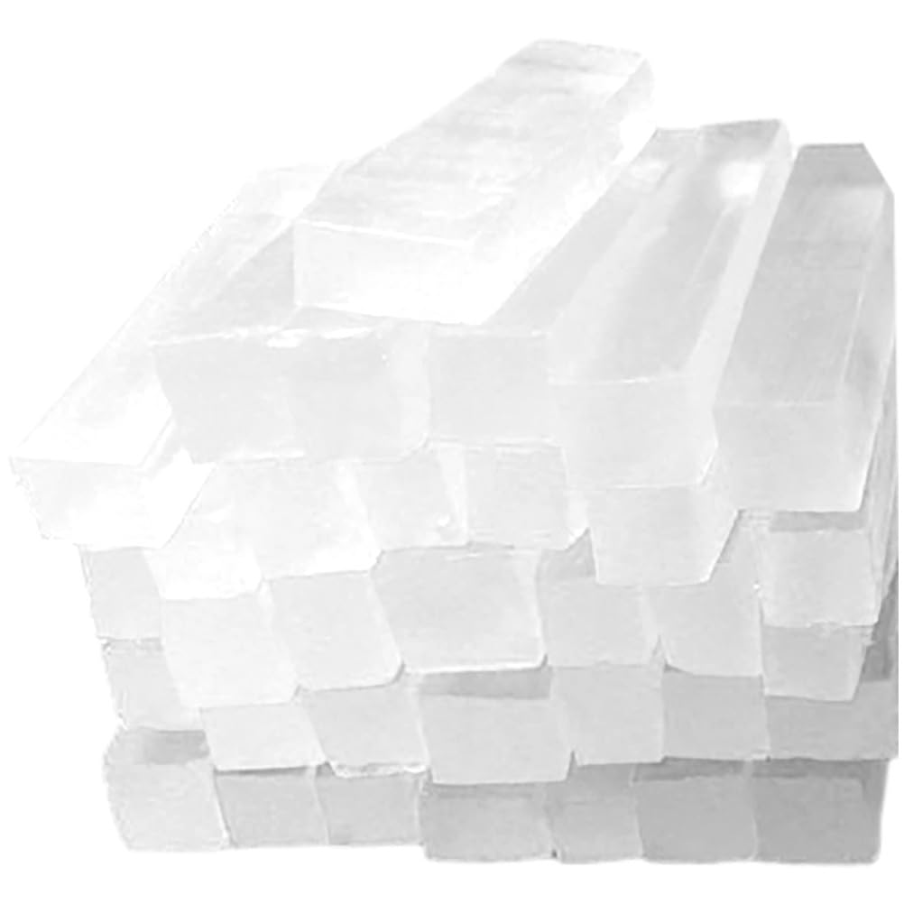 FRCOLOR Clear Glycerin Soap Base DIY Handmade Soap Transparent Melt and Pour Glycerine Soap Base Bar 250G for DIY Soap Making