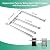 Spirit 330 Grill Burner for Weber Spirit 300 Series Spirit 330, 335 Grills with Front Mounted Control Knobs, 18 Inch Burner Tube for Spirit E-330 Spirit SP-335 , 69787 68948 65518 Replacement Parts