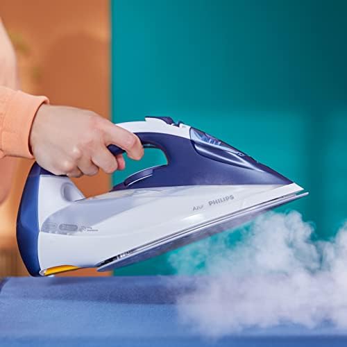 Philips Azur GC4541/20 iron Steam iron SteamGlide Plus soleplate Blue, White 2400 W Azur GC4541/20, Steam iron, SteamGlide Plus soleplate, 2 m, 200 g/min, Blue, White, 45 g/min