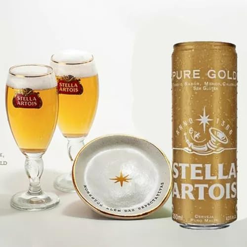 Kit c/ 8und Cerveja Pure Gold S/Gluten 350ML