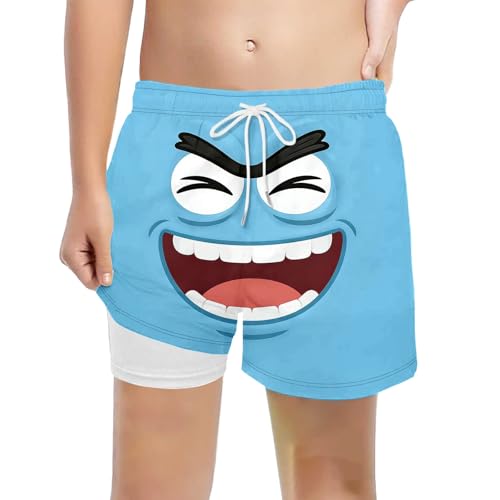 Pantalones cortos de verano para niños con estampado casual de ropa de juego exterior