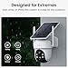 aosu Security Cameras Outdoor Wireless, 2 Cam-Kit, No Subscription Required, Solar-Powered, Home Security Cameras System with 360° Pan & Tilt, Auto Tracking, 2K Color Night Vision, Easy Setup