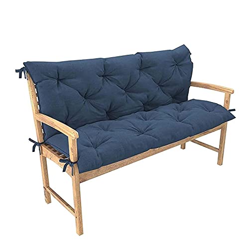 Coussin de banc de jardin avec dossier pour soulager le dos sur vos bancs en bois