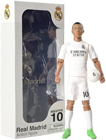 Sockers Banbo Toys Real Madrid CF Kylian Mbappé 8" Collectible So...