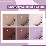 10ml Nude Pink Nail Polish Set 6 Colors Brown Red Purple All Seasons Neutral Color Quick Dry Nail Polish Set for Women Salon DIY Nail Art - Image 2