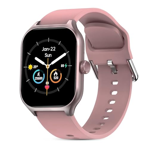 Image of H9 Pro Max Smart Watch 2.01 inch TFT Display, Bluetooth 5.0 with 100+ Sports Mode, Heart Rate & Blood Oxygen Monitor, Call & Message Reminders Compatible with Android & iOS, IP67 Waterproof (Pink)