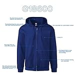 Gildan-Adult-Fleece-Zip-Hooded-Sweatshirt-Style-G18600