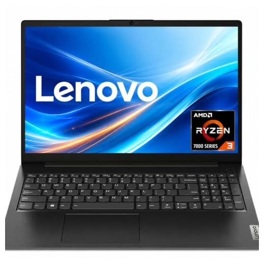 Lenovo V15 Business Laptop, AMD Ryzen 3 7320U (Outperforms i7-1065G7), 16GB DDR5 RAM, 256GB PCIe NVMe SSD, 15.6" FHD Anti-Glare Display, Windows 11 Pro, Wi-Fi 6, RJ-45 Ethernet, Dolby Audio