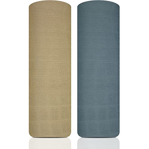 Image of Swaddle Blanket, Soft Silky Muslin Swaddle Blankets, Breathable and Skin-Friendly Baby Blankets for Boys & Girls, 2-Pack Unisex Muslin Baby Blanket, 47 x 47 inches