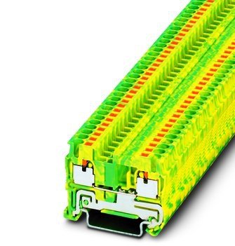 Phoenix Contact PT 2.5-PE Schutzleiterklemme Einfach Grün/Gelb, 0.14 ? 4mm², Packung a 10 Stück