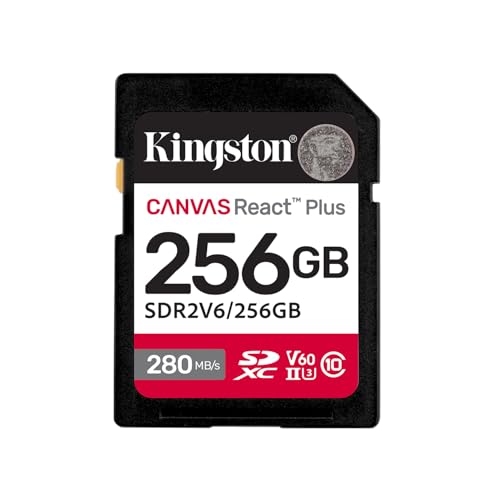 LOXg SDXCJ[h 256GB ő280MB/s UHS-II V60 4K Canvas React Plus SDR2V6/256GB iԕۏ
