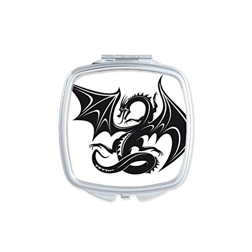 Miroir de maquillage dragon idée cadeau originale petit format pour anniversaire