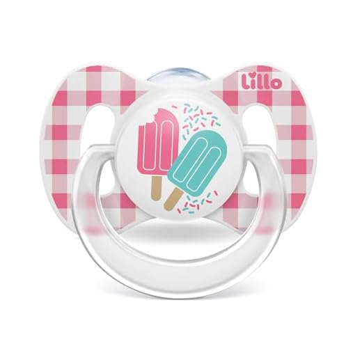 Chupeta Funny Xadrez Sil Tam 2 - Rosa - Lillo, Rosa