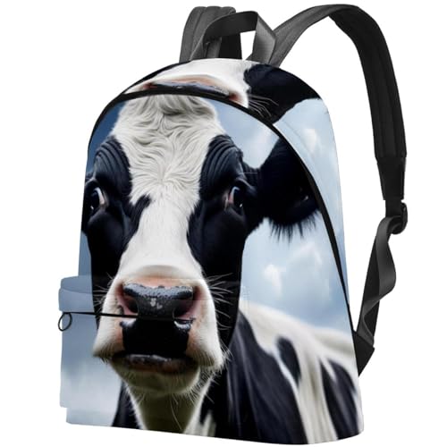 Sac à dos pour homme et femme imprimé animal motif vache F4r2ts70kysjkl