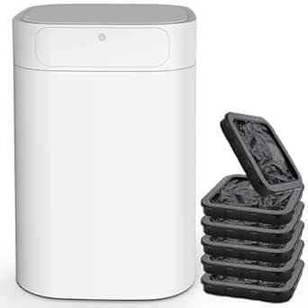 20L Automatic Self Changing Trash Can Self Sealing Self Bagging Motion main image 0